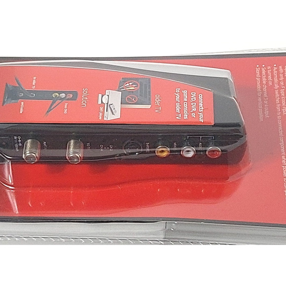 GE RF Modulator Video Converter 37632 NEW Factory Audio /Video & S-Video - Picture 7 of 7